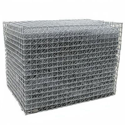 Double Twist Gabion Basket 2m X 1m X 1m with 60x80mm Aperture and Ten Years Warranty for Retaining Walls