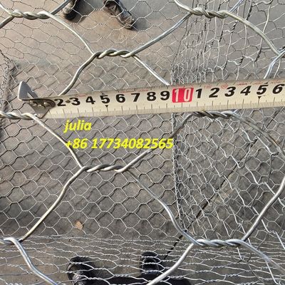 Hot-Dipped Galvanized High Strength And Durability Gabion BasketWire Mesh For South American Projects