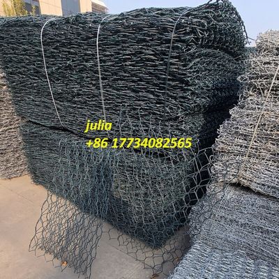 High-Strength PVC Gabion Stone Retaining Wall System For Tidal Barrage Reinforcement And Estuarine Flood Control Projects