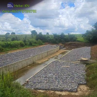 Heavy duty hot dipped galvanized hexagonal gabion basket wire mesh fence