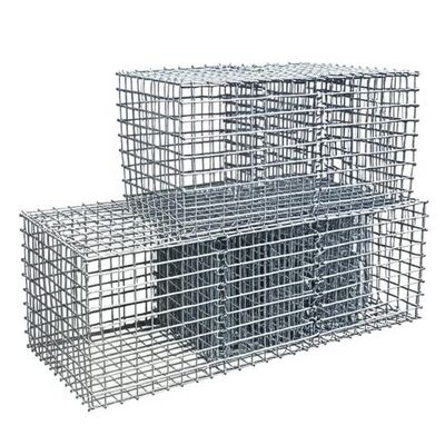 Eco-Friendly Gabion Box with Easy Assembly and Customizable Size for Stone Retaining Wall