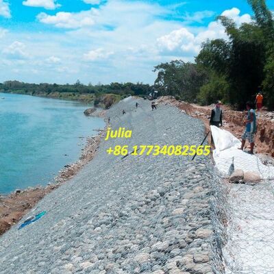 Best Solutions To Control Soil Erosion Hexagonal Gabion Wire Mesh Stone Cages