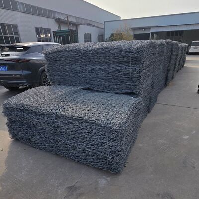 Heavy Duty Gabion Wall Fence Mesh Panels With Multiple Mesh Sizes For Effective Retaining Wall And Slope Protection Solutions