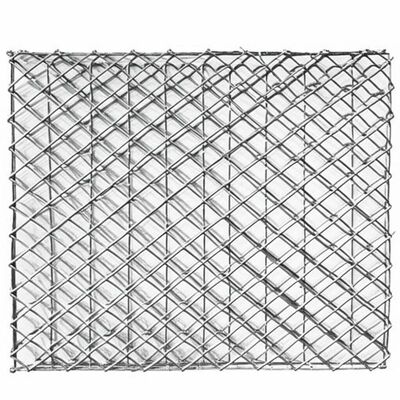 80x100mm Mesh Size Galvanized Iron Wire Gabion Basket for Flood Control Projects