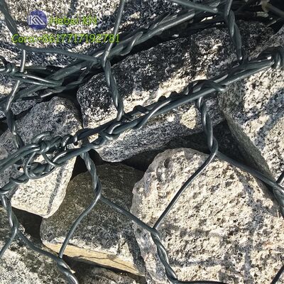 KN Heavy Zinc 2*1*1 Stone Gabion Cages for Reinforced Earth Revetments Project