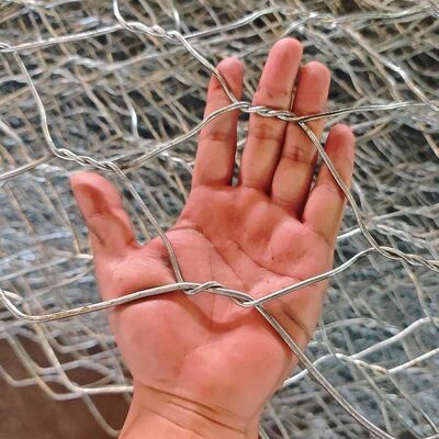 Gabion Stones Cage Retaining Wall Strong Screen Hexagonal Wire Mesh Baskets