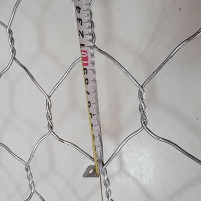 Durable PVC Coated Gabion Wire Mesh for Levee Reinforcement and Flood Control with Hexagonal Apertures and Galfan Steel