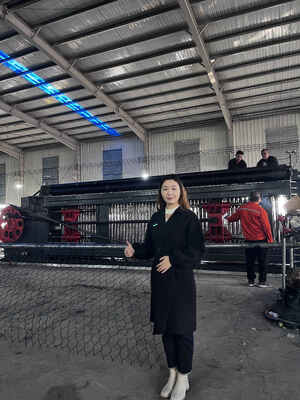 Customized Woven Gabion Basket Stone Cage 1*1*1m 8*10cm Hole Size For Gabion Wall Protection