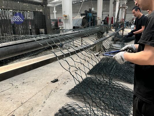 Galvanized Low Carbon Steel Galfan Wire Woven Hexagonal Gabion Box/ Baskets For Retaining Wall Projects