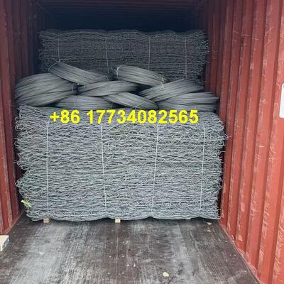 Hexagonal Wire Mesh Gabion Box 2.41mm 3.05mm 2x1x1 Meter Size Featuring Durable PVC Coating Designed For Riverbed Scour Prevention And Dam Protection Projects