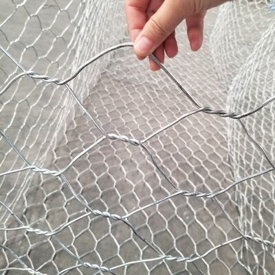 Heavy Duty Gabion Box with Zinc Coated 240gsm Wire Mesh for Long Lasting Rockfall Protection and Soil Stabilization Projects