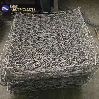 Corrosion Protection Double-Twisted Hexagonal Gabion Box For Water Conservancy & River Regulation