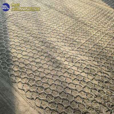 Durability Zn95% Al5% Galfan Coated 2*1*1m Gabion Basket for river regulation
