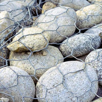 Galvanized Iron Wire PVC Plastic Gabion Baskets Gabion Wire Mesh 2X1X1 Wire Gabion Box for Construction Retaining Wall For Philippines Projects