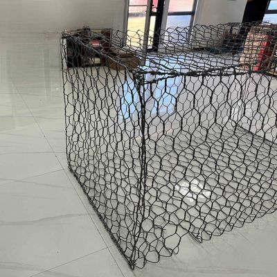 Galvanized Gabion Cage Wall Woven Gabion Boxes Customized  Protection Solutions