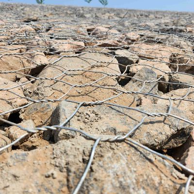 Galvanized Retaining Wall Gabion Box Wall Hexagonally Woven Gabon Baskets