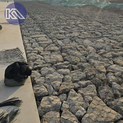 Galvanized Iron Wire Mesh Gabion Basket