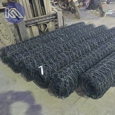 2X1X1m Wire Mesh Gabion Wall Cages Galvanized Stone Retaining Wall  In Venezuela