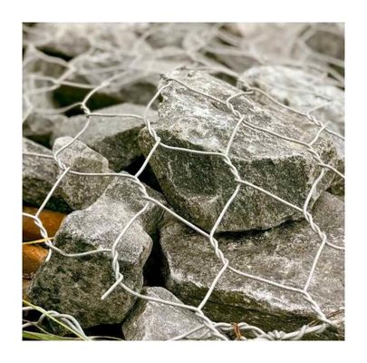 Retaining Wall PVC Woven Stone Basket 2x1x1 Gabion Box With 4-6mm Wire Diameter KN 2025 Durable Galvanized