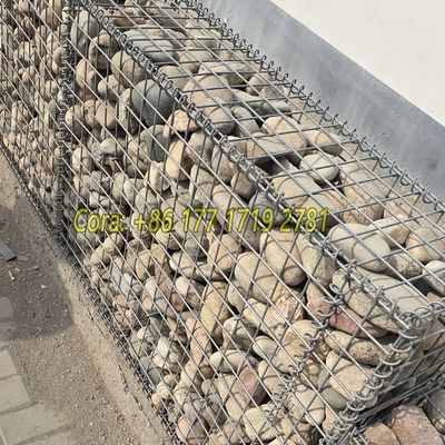 Low Cost Anti Rust River Protection Retaining Wall Use Welded Gabion Wall Baskets 