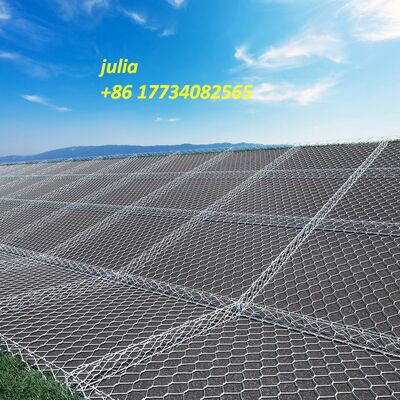 Durable Gabion Fence Mesh for Retaining Walls Suitable for Various Terrain Applications and Long Lasting Structural Support