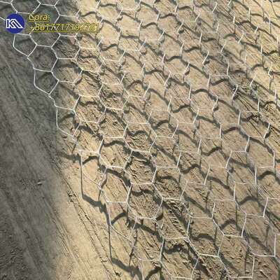 Corrosion Protection Double-Twisted Hexagonal Gabion Box For Water Conservancy & River Regulation