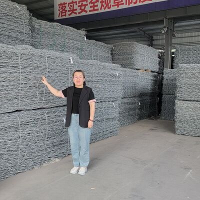 Galfan Wire Gabion Wall Strong Construction Suitable For Planter And Retaining Wall Solutions In Various Projects